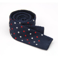 100% сплошной Цвет мужская полиэстер трикотажные галстук 